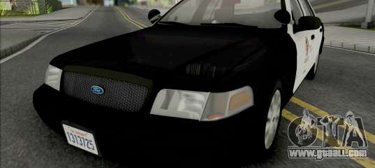 Ford Crown Victoria 2011 CVPI LAPD GND v2