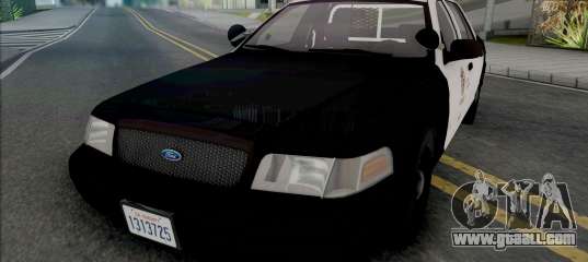 Ford Crown Victoria 2000 CVPI LAPD
