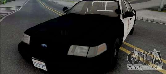 Ford Crown Victoria 1999 CVPI LAPD