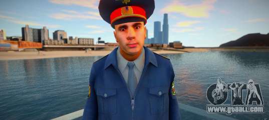Young policeman