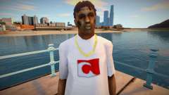 Bmycr in a white t-shirt for GTA San Andreas