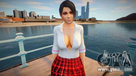 Momiji Sexy Schoolgirl v1 for GTA San Andreas