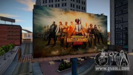 Pubg Mobile Billboard for GTA San Andreas
