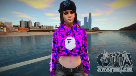 GTA Online Female Assistant V3 Diva Outfit for GTA San Andreas