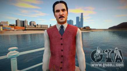 Nikola Tesla from Dark Void for GTA San Andreas