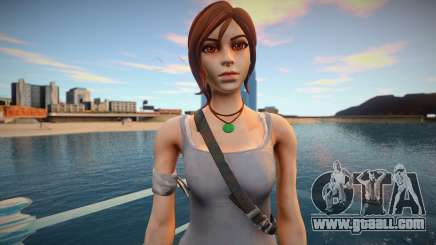 FORTNITE: Lara Croft [Temple] for GTA San Andreas