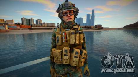 Call Of Duty Modern Warfare - Woodland Marines 3 for GTA San Andreas