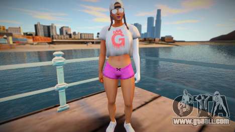 GTA Online Random Female Skin 3 for GTA San Andreas