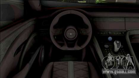 Bentley Mulliner Bacalar [HQ] for GTA San Andreas