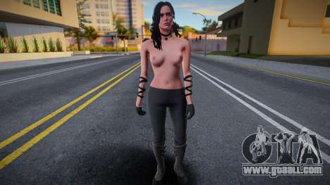 Female from Witcher 3 - Topless for GTA San Andreas