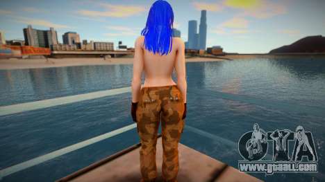 Leona 4 - Original Topless for GTA San Andreas
