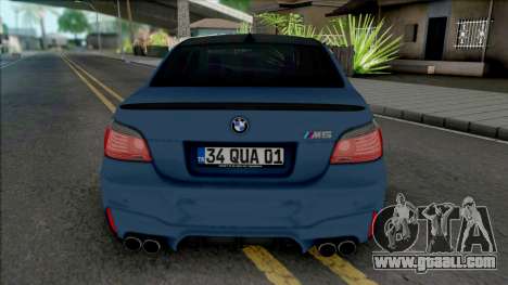 BMW M5 E60 Quantum Works for GTA San Andreas