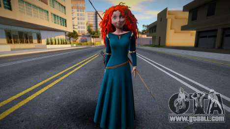 Merida from Brave 1 for GTA San Andreas