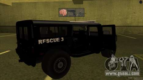 1992 Hummer H1 - LSPD SWAT for GTA San Andreas