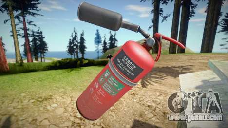 Remastered Fire extinguisher for GTA San Andreas