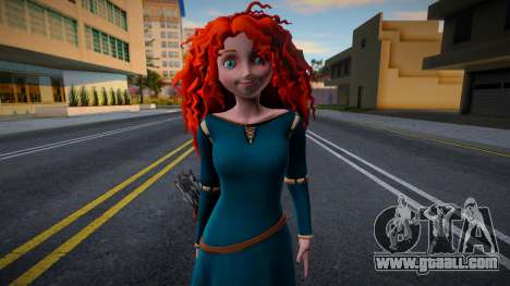 Merida from Brave 2 for GTA San Andreas