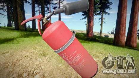 Remastered Fire extinguisher for GTA San Andreas