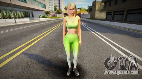 Helena Diva Fitness for GTA San Andreas