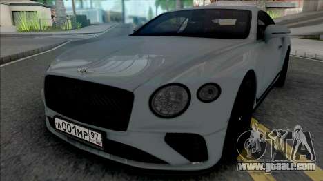 Bentley Continental GT 2021 for GTA San Andreas