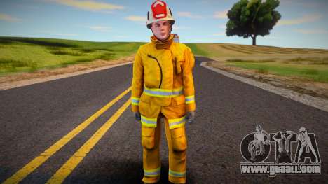 Fire brigade worker for GTA San Andreas