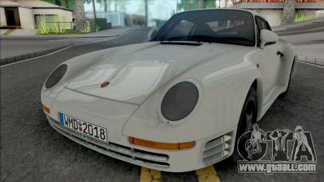 Porsche 959 1987 [HQ] for GTA San Andreas