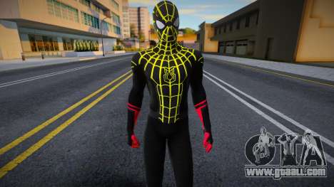 Black And Gold Suit Spiderman: No Way Home for GTA San Andreas