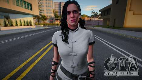 Female from Witcher 3 (Sexy skin) for GTA San Andreas