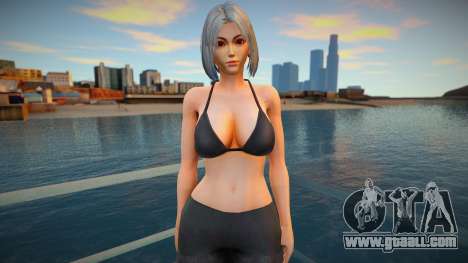 KOF Soldier Girl Different 6 - Black 4 for GTA San Andreas