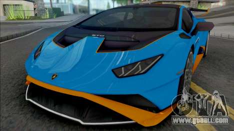 Lamborghini Huracan STO 2021 [HQ] for GTA San Andreas