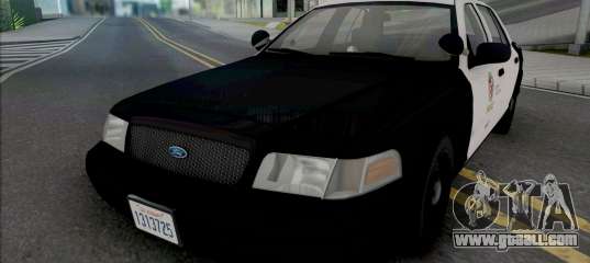 Ford Crown Victoria 2000 CVPI LAPD PMF