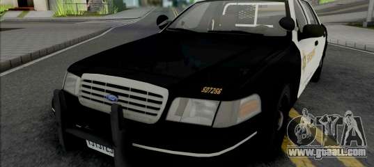 Ford Crown Victoria 1998 CVPI LACSD