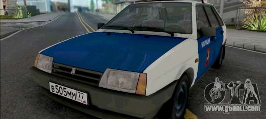 VAZ-2109 Moscow Militia of the 90s