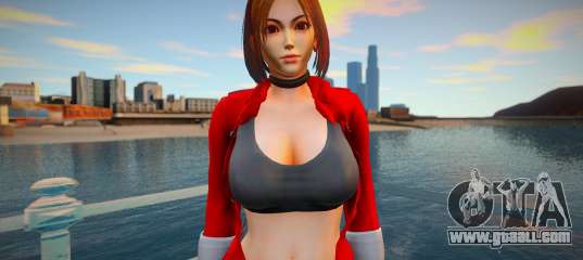 KOF Soldier Girl - RED Brown hair 7