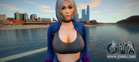 KOF Soldier Girl Different - Blue 4