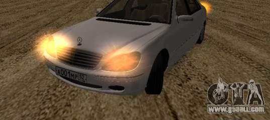 Mercedes-Benz S600 RUS Plates