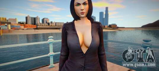 DOA Girl in Black Dress