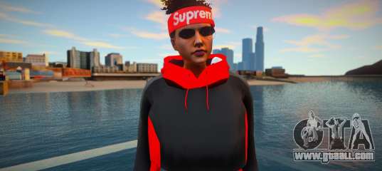 GTA Online Skin Ramdon Female Samira Big Afro 2