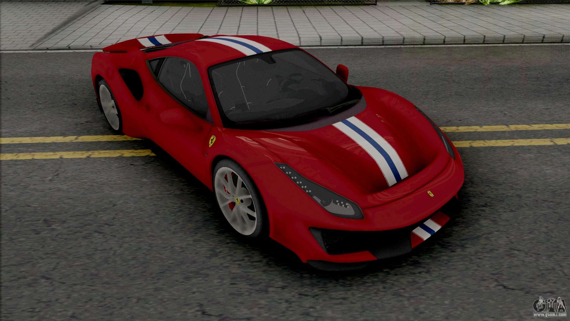 Ferrari 488 Low para GTA San Andreas