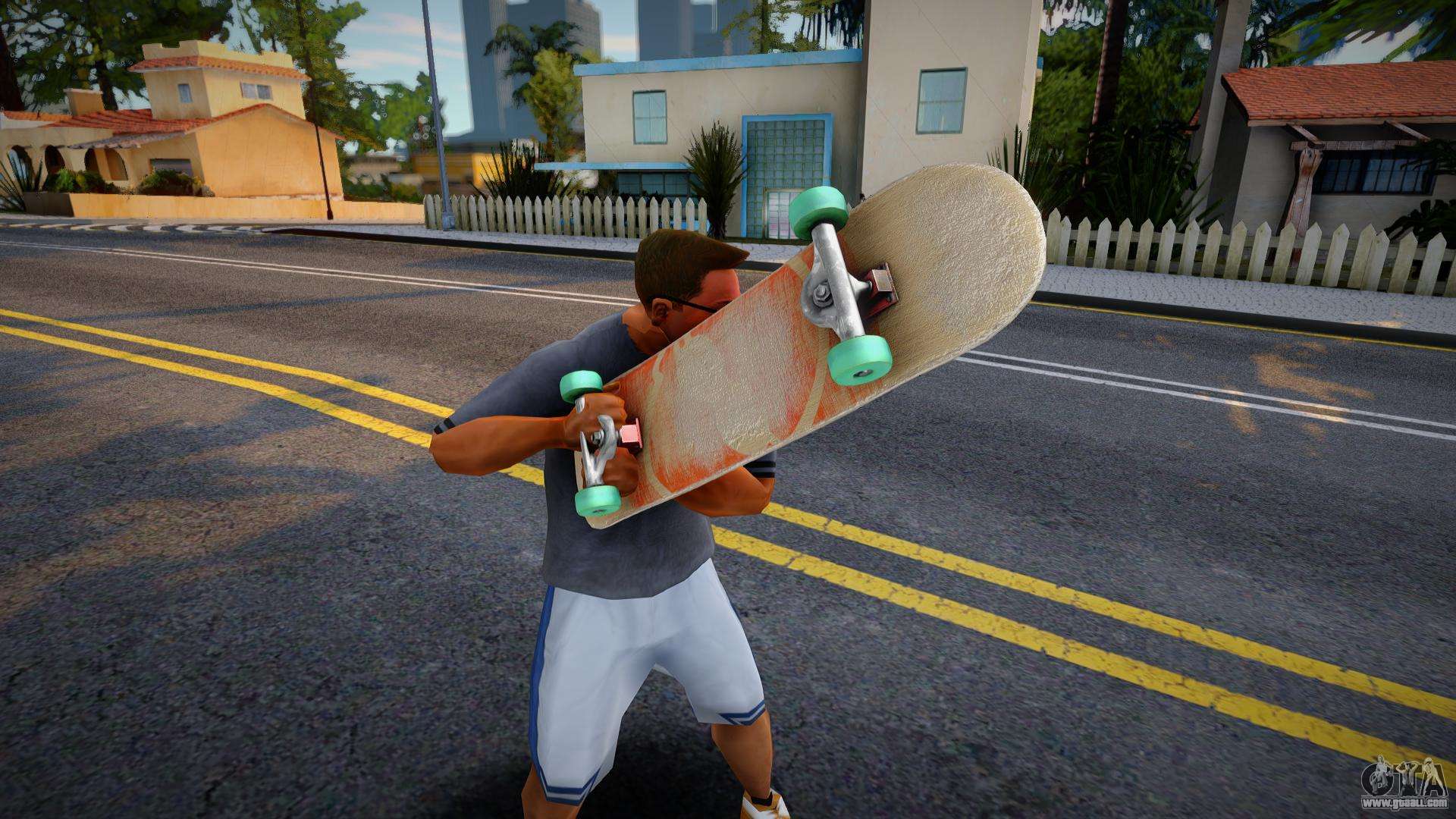 gta sa skateboard mod