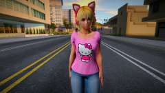Lucky Chloe Kawai Custom - Hello Kitty for GTA San Andreas