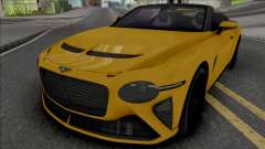 Bentley Mulliner Bacalar [HQ] for GTA San Andreas
