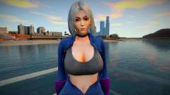 KOF Soldier Girl Different - Blue 4 for GTA San Andreas