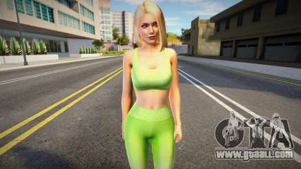 Helena Diva Fitness for GTA San Andreas