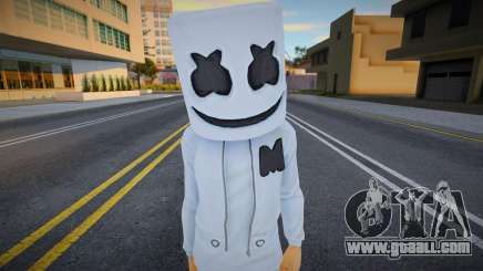 Marshmello (good skin) for GTA San Andreas