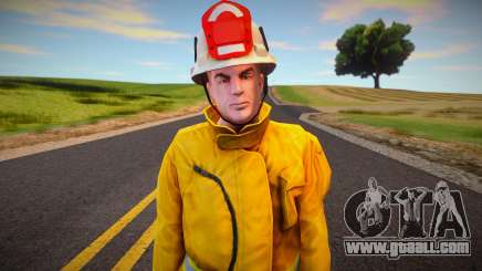 Fire brigade worker for GTA San Andreas