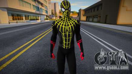 Black And Gold Suit Spiderman: No Way Home for GTA San Andreas