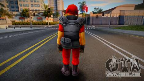 Toon Soldiers (Red) for GTA San Andreas