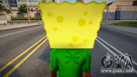 Spongebob Mask for GTA San Andreas