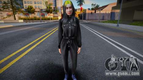 Billie Eilish (ver.2.0) for GTA San Andreas