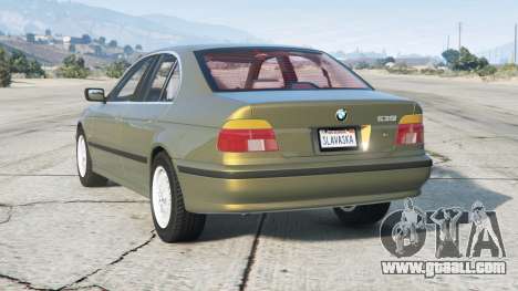 BMW 535i Sedan (E39) 1998〡add-on v1.6